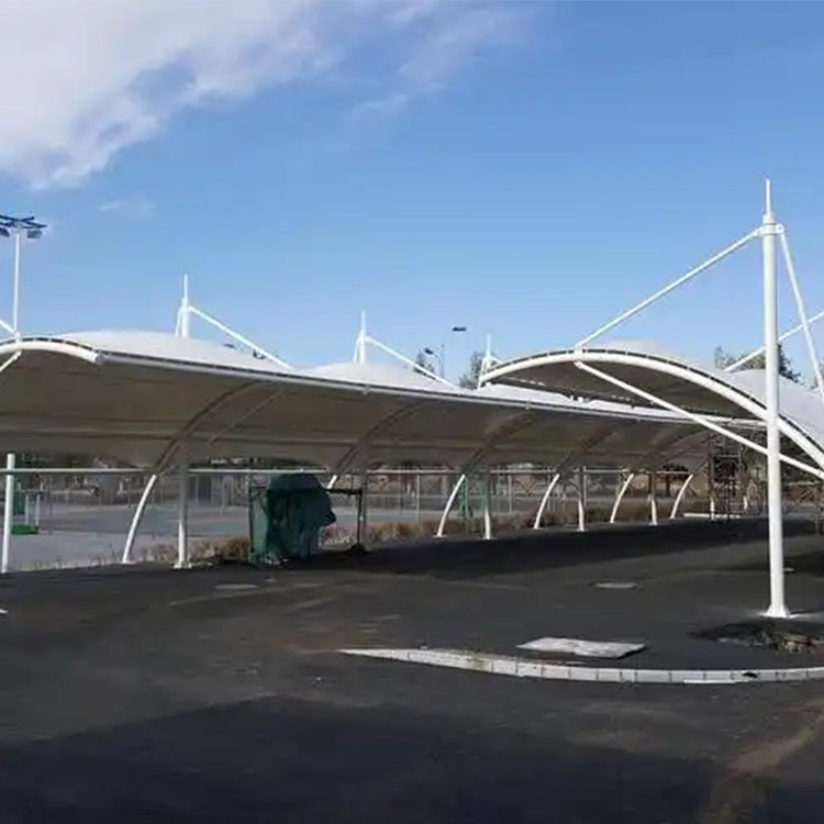 南充膜结构电动车棚
