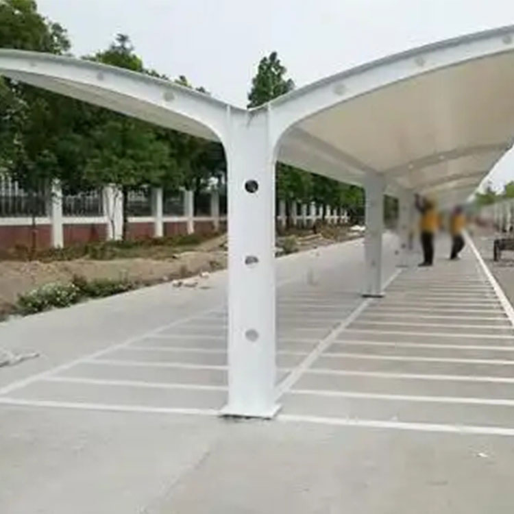 南充膜结构电动车棚