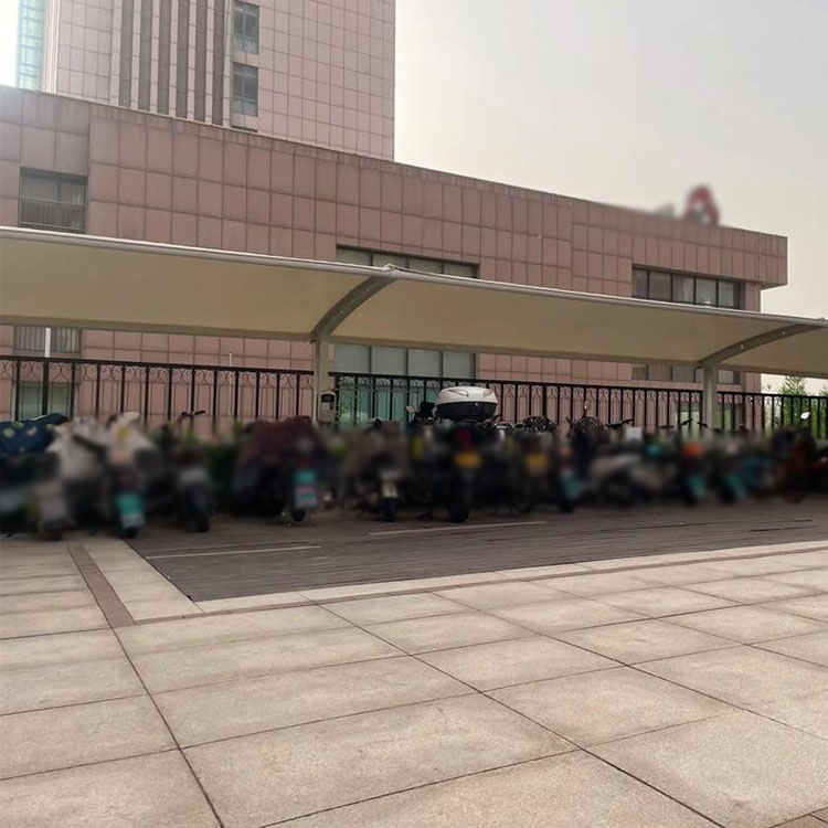 南充膜结构电动车棚