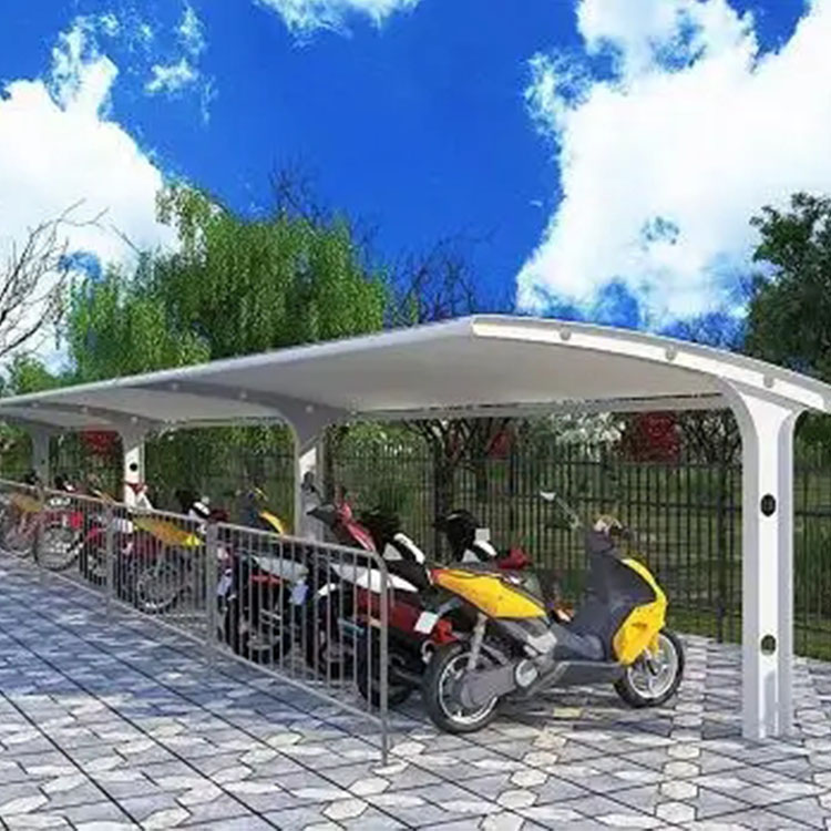 南充膜结构电动车棚